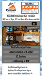 Mobile Screenshot of platinumflightcenter.com